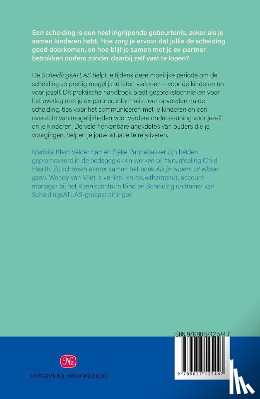 Velderman, Mariska Klein, Pannebakker, Fieke, Vliet, Wendy van - Scheidingsatlas