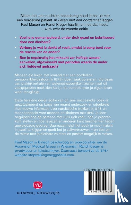 Mason, Paul, Kreger, Randi - Leven met een borderliner