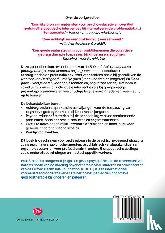 Stallard, Paul - Behandelwijzer cognitieve gedragstherapie voor kinderen en jongeren