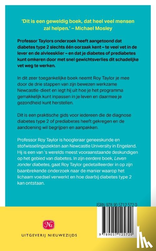 Taylor, Roy - Hoe keer je diabetes type 2 om?