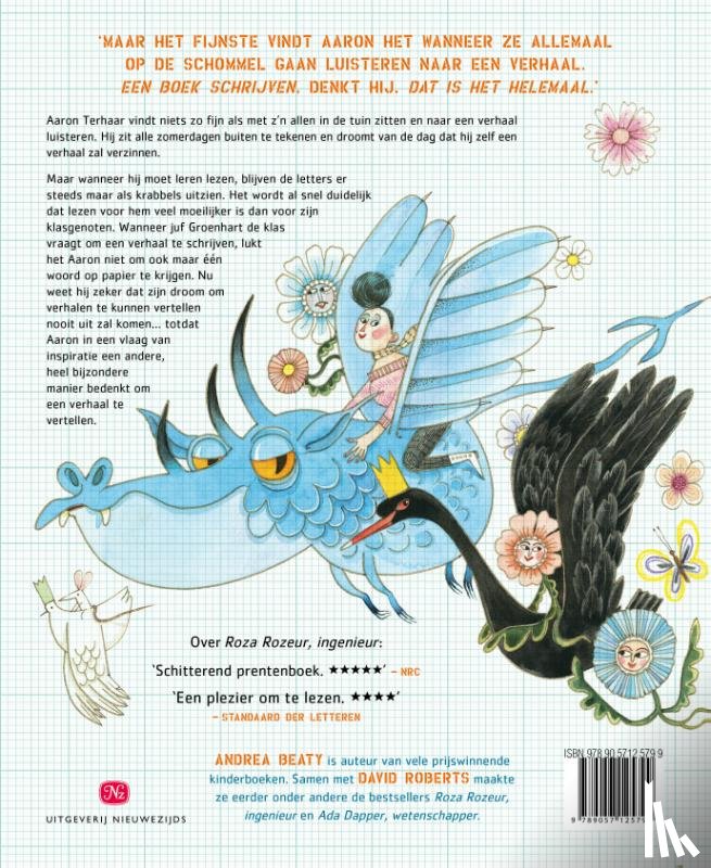 Beaty, Andrea - Aaron Terhaar, tekenaar