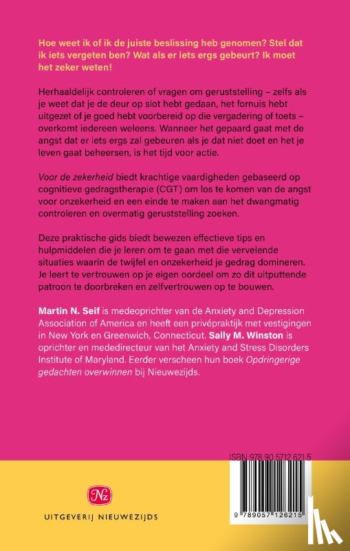 Seif, Martin N., Winston, Sally M. - Voor de zekerheid