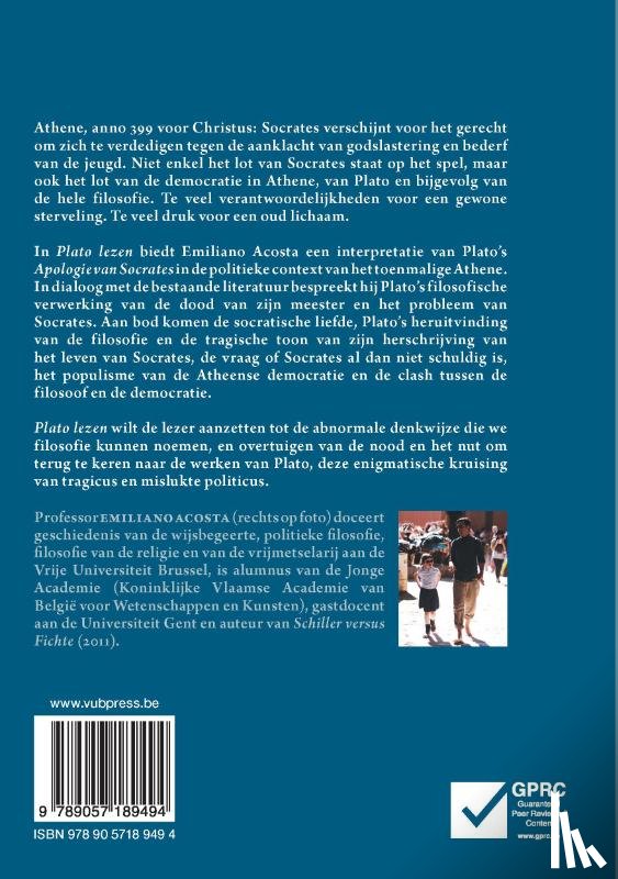 Acosta, Emiliano - Plato lezen