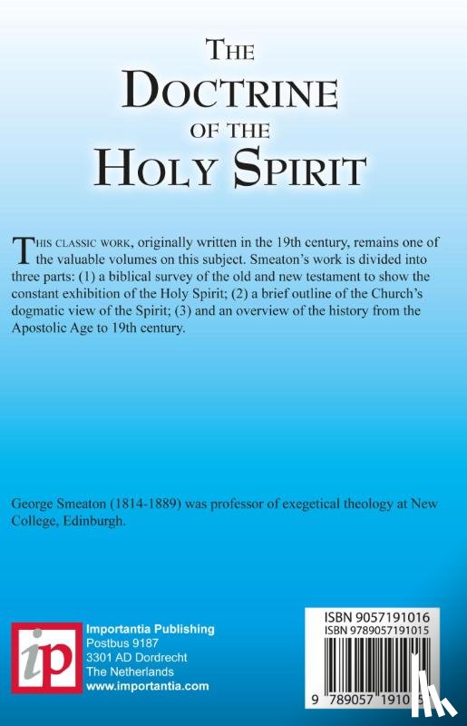 Smeaton, G. - The doctrine of the Holy Spirit