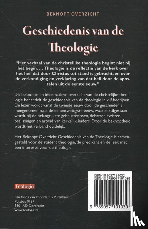 Olson, Roger E., English, Adam C. - Geschiedenis van de Theologie