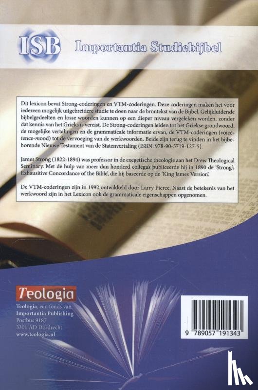  - Grieks-Nederlands Lexicon op basis van Strong-coderingen