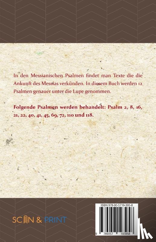 Böhl, Eduard - Zwölf Messianische Psalmen erklärt