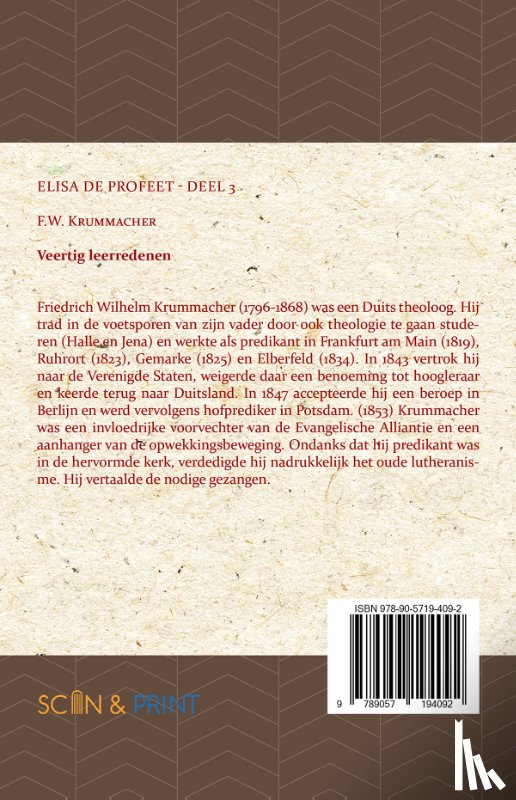 Krummacher, F.W. - Elisa, de profeet 3