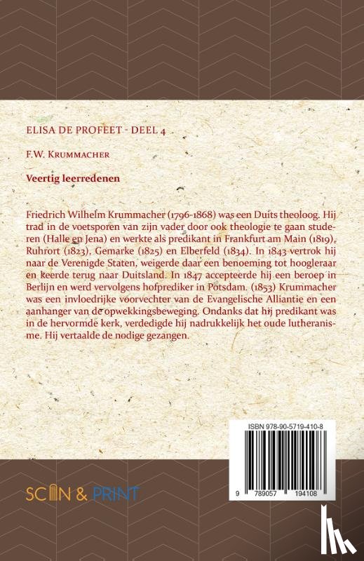 Krummacher, F.W. - Elisa, de profeet 4