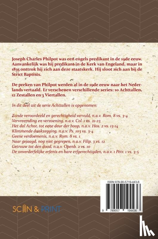 Philpot, J.C. - Vijfde Achttal Leerredenen