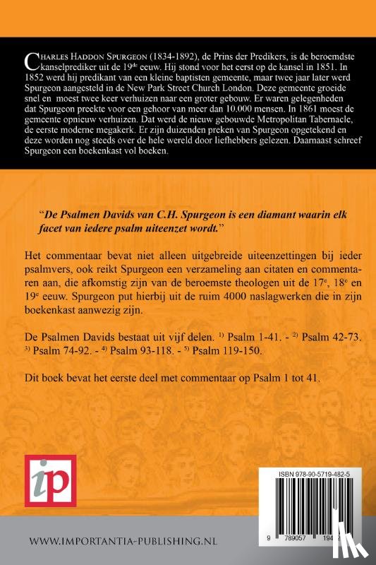 Spurgeon, C.H. - De Psalmen Davids 1