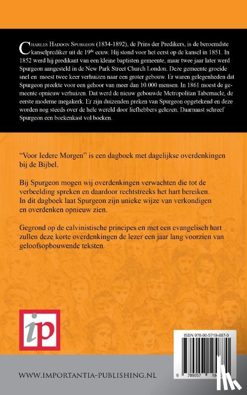 Spurgeon, Charles H. - Voor iederen morgen