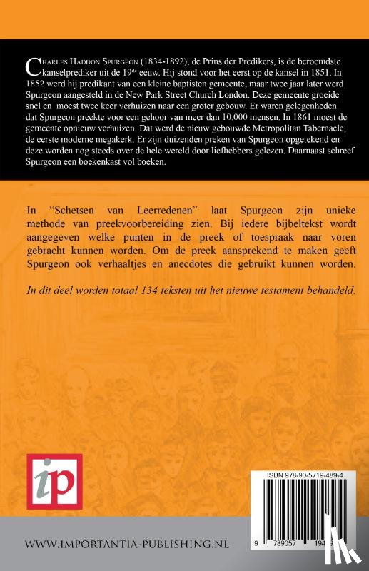 Spurgeon, C.H. - Schetsen van Leerredenen 2