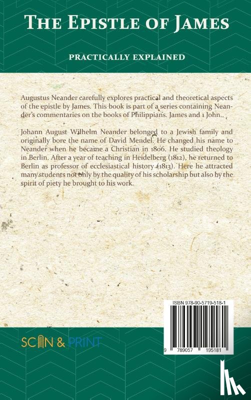 Neander, Augustus - The Epistle of James