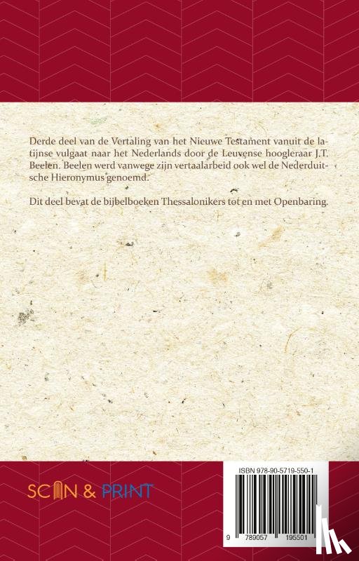 Beelen, J.T. - Het Nieuwe Testament