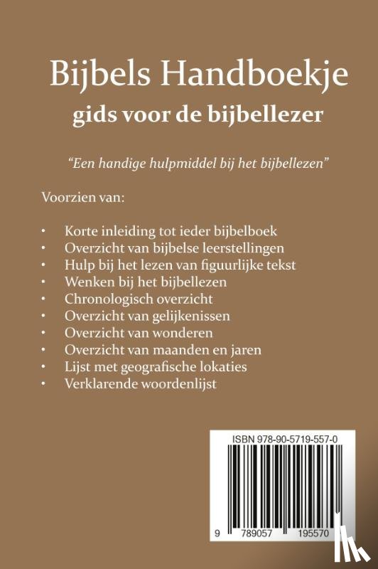  - Bijbels handboekje