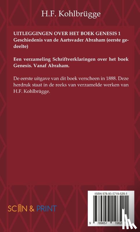 Kohlbrügge, H.F. - Uitleggingen over het Boek Genesis 2