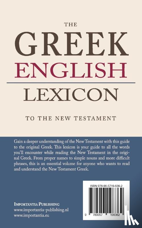 Hickie, W.J. - Greek-English Lexicon to the New Testament