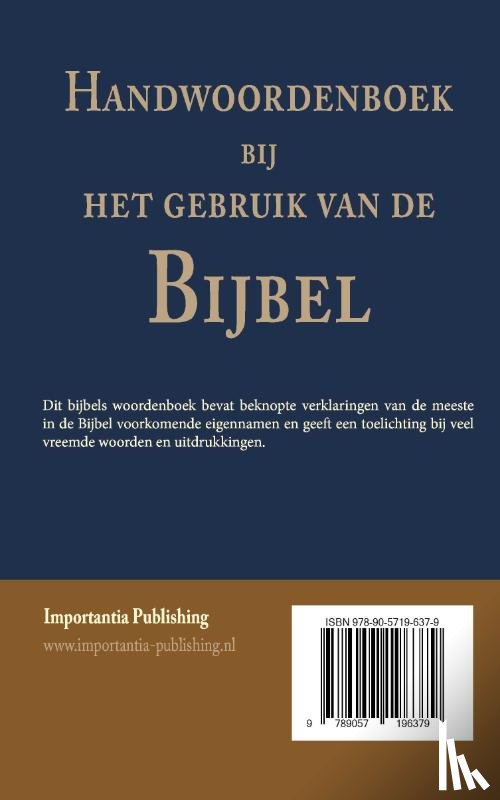 Fischer, F.L. - Handwoordenboek bij het gebruik van de Bijbel