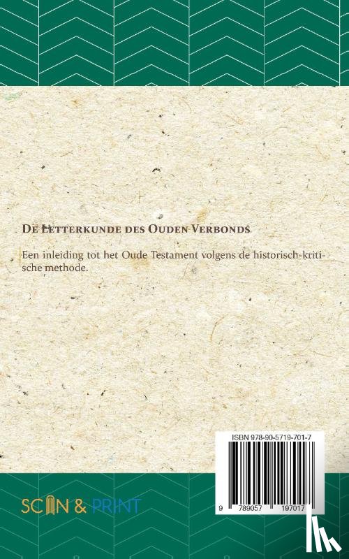 Wildeboer, G. - De letterkunde des Ouden Verbonds