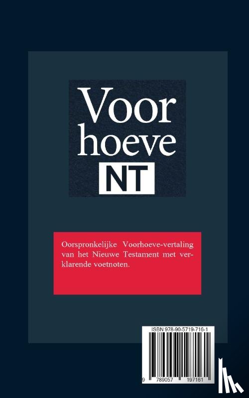 Voorhoeve - Het Nieuwe Testament
