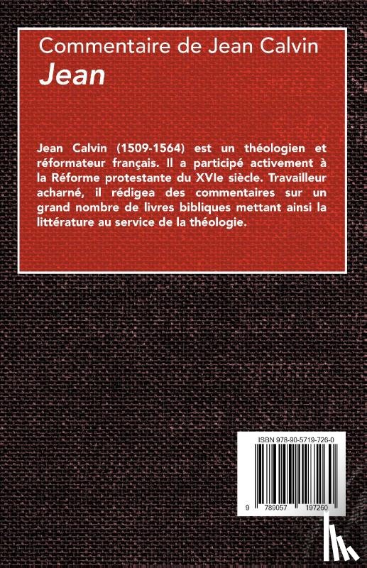 Calvin, Jean - Jean