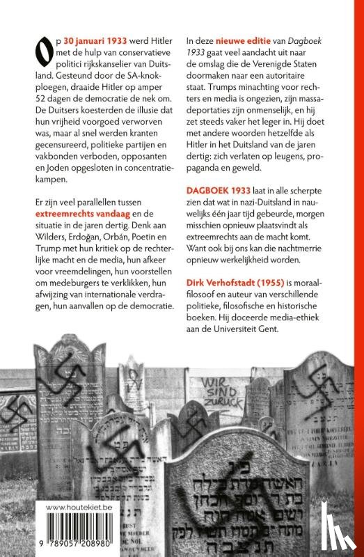 Verhofstadt, Dirk - Dagboek 1933