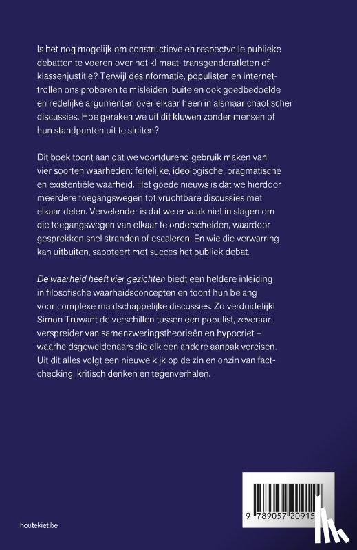 Truwant, Simon - De waarheid heeft vier gezichten