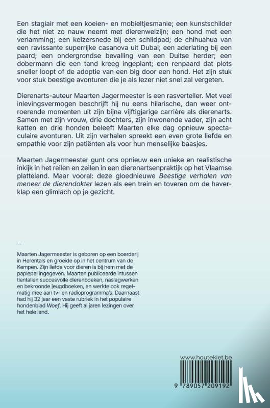 Jagermeester, Maarten - Beestige verhalen van meneer de dierendokter