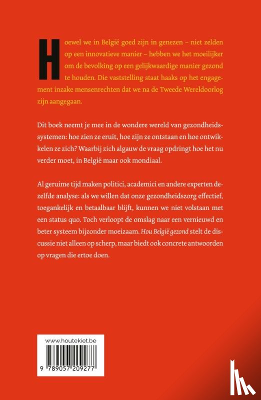 Crombez, John, Mortier, Eric - Hou België gezond