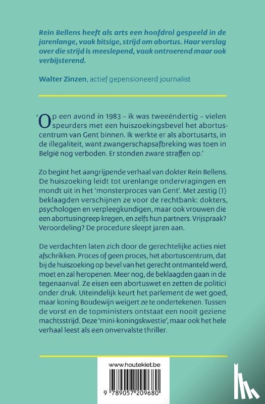 Bellens, Rein - Mijn strijd voor abortus