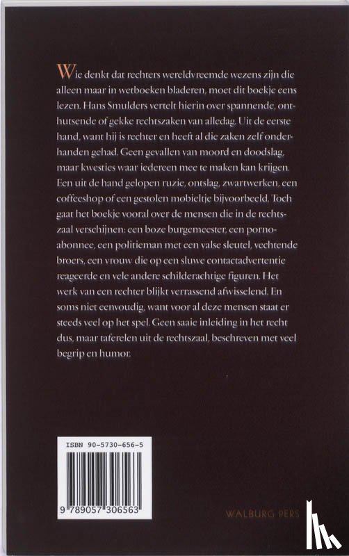Smulders, Hans - Bij de rechter op schoot