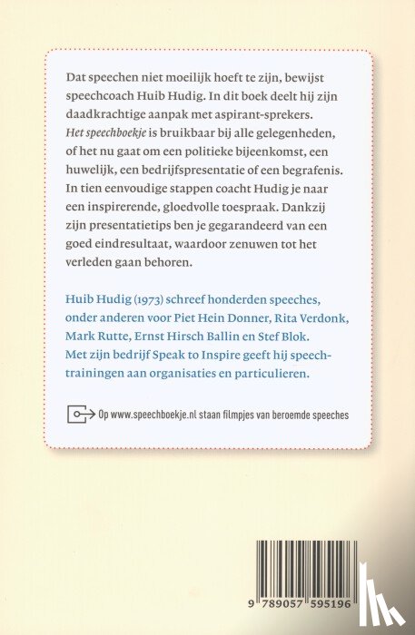 Hudig, Huib - Het speechboekje
