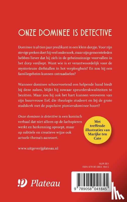 Gehrels, Marijke - Onze dominee is detective