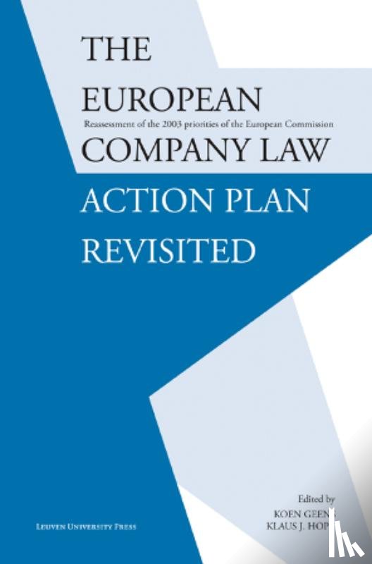  - The European company law action plan revisited