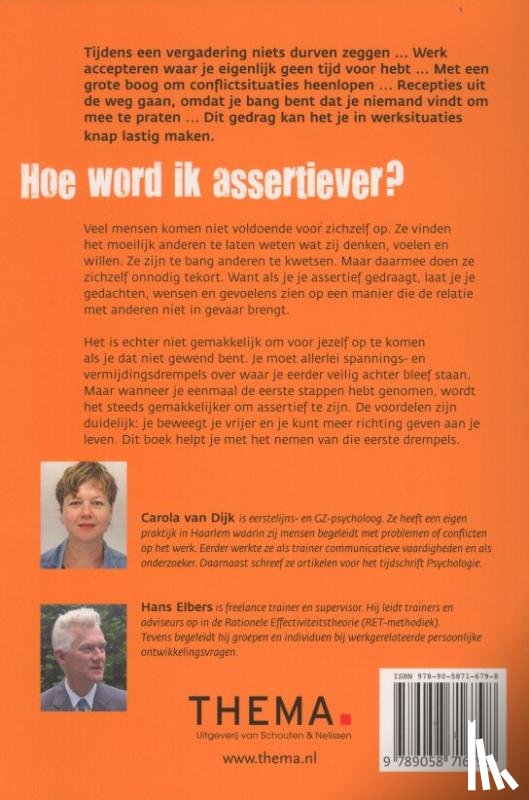 Dijk, Carola van - Hoe word ik assertiever?