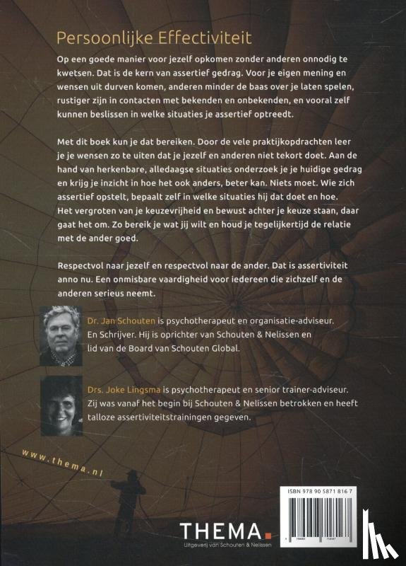 Schouten, Jan, Lingsma, Joke - Persoonlijke effectiviteit