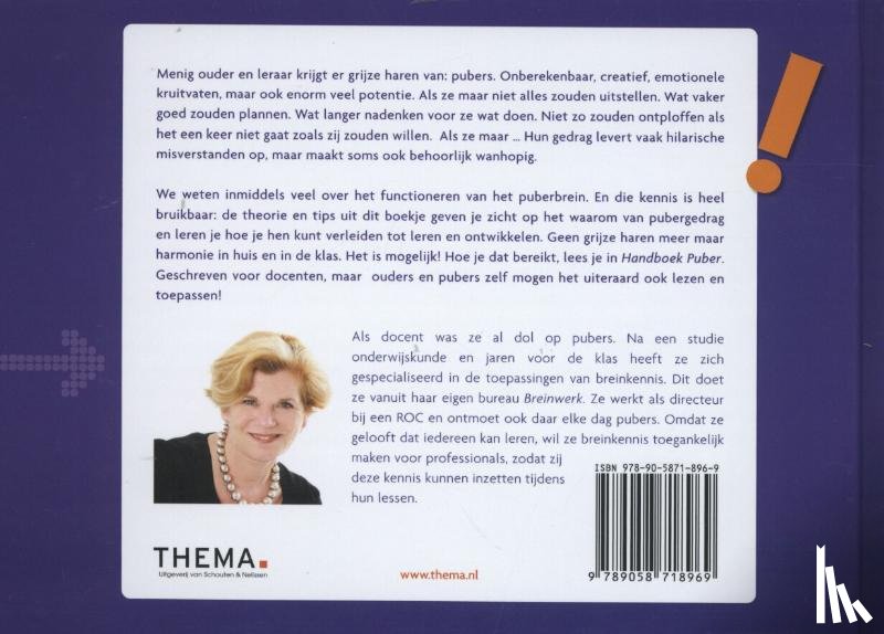 Dinteren, Ria van - Handboek puber