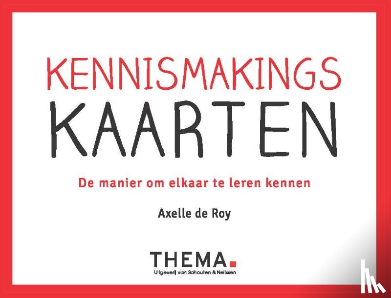 Roy, Axelle de - Kennismakingskaarten