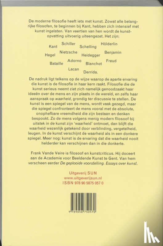 Veire, Frank vande - Als in een donkere spiegel