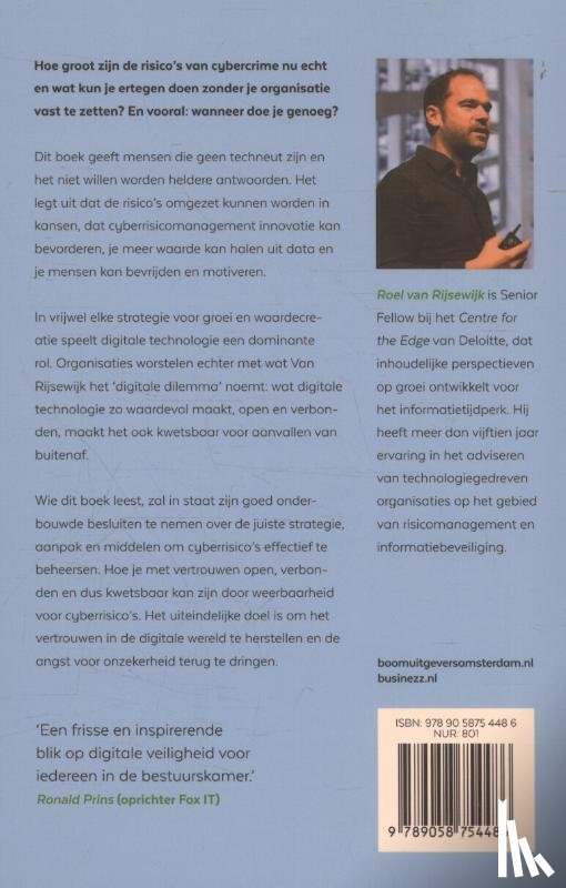 Rijsewijk, Roel van - Cyberrisico als kans