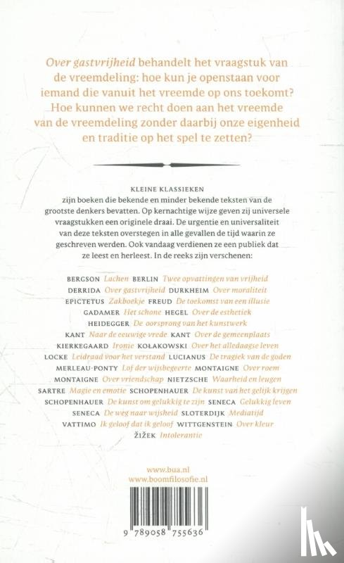 Derrida, Jacques, Dufourmantelle, Anne - Gastvrijheid