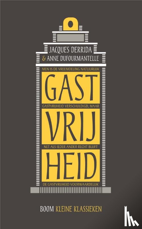 Derrida, Jacques, Dufourmantelle, Anne - Gastvrijheid