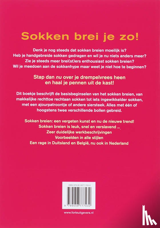 Luijken, J.A., Hoogland, M. - Sokken brei je zo!