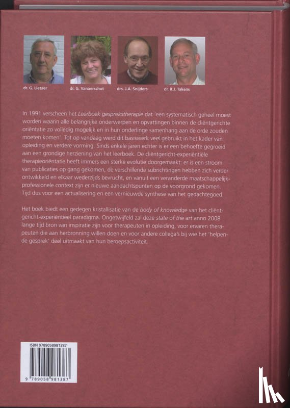  - Handboek Gesprekstherapie