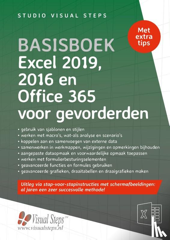  - Basisboek Excel 2019, 2016 en Office 365 voor gevorderden