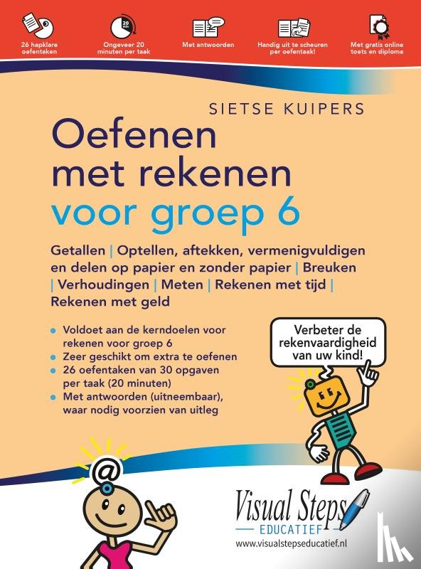 Kuipers, Sietse - Oefenen met rekenen voor groep 6