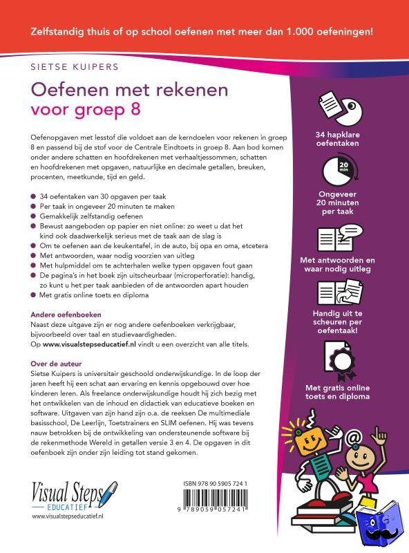 Kuipers, Sietse - Oefenen met rekenen voor groep 8