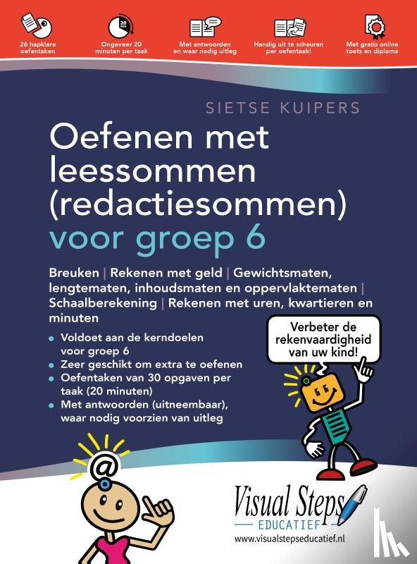 Kuipers, Sietse - Oefenen met leessommen (redactiesommen) voor groep 6