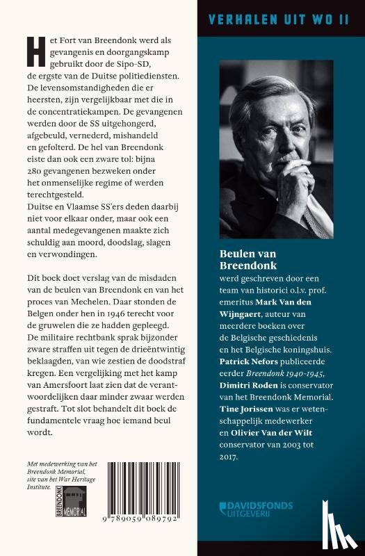 Wijngaert, Mark van den, Nefors, Patrick, Roden, Dimitri, Jorissen, Tine, Wilt, Olivier van der - Beulen van Breendonk